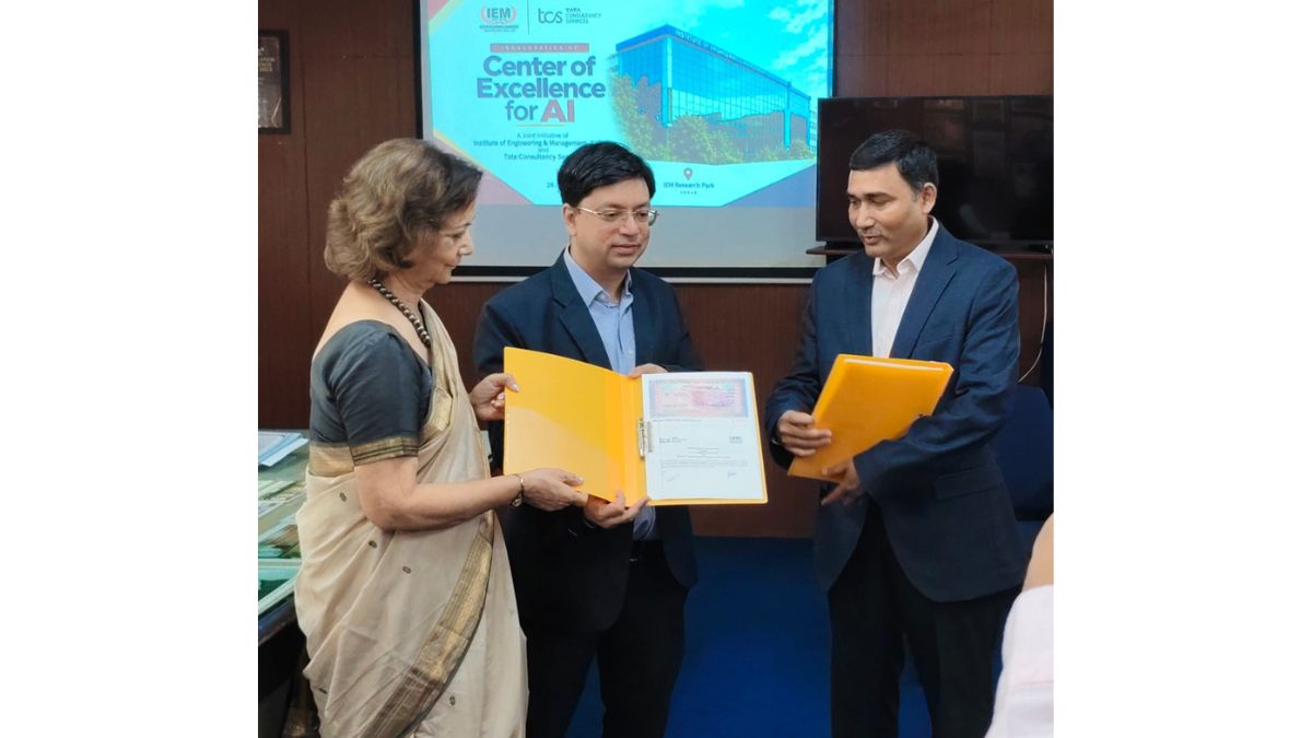 tcs-iem-kolkata-join-hands-to-set-up-ai-centre-of-excellence TCS, IEM Kolkata Join Hands to set up AI Centre of Excellence