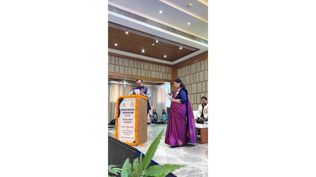 dr-dipti-patel-takes-oath-as-111th-president-of-ima-surat Dr. Dipti Patel Takes Oath as 111th President of IMA Surat