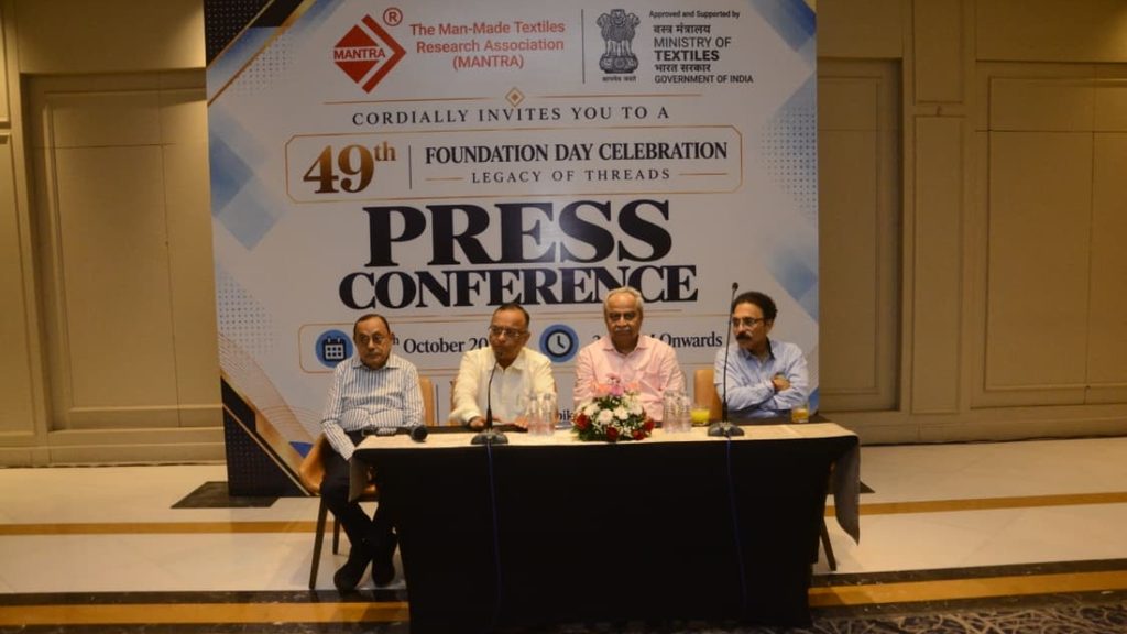 Grand Celebration Programme Organised by Man-Made Textiles Research Association (MANTRA) on Completing 49 Years and Entering its 50th Year