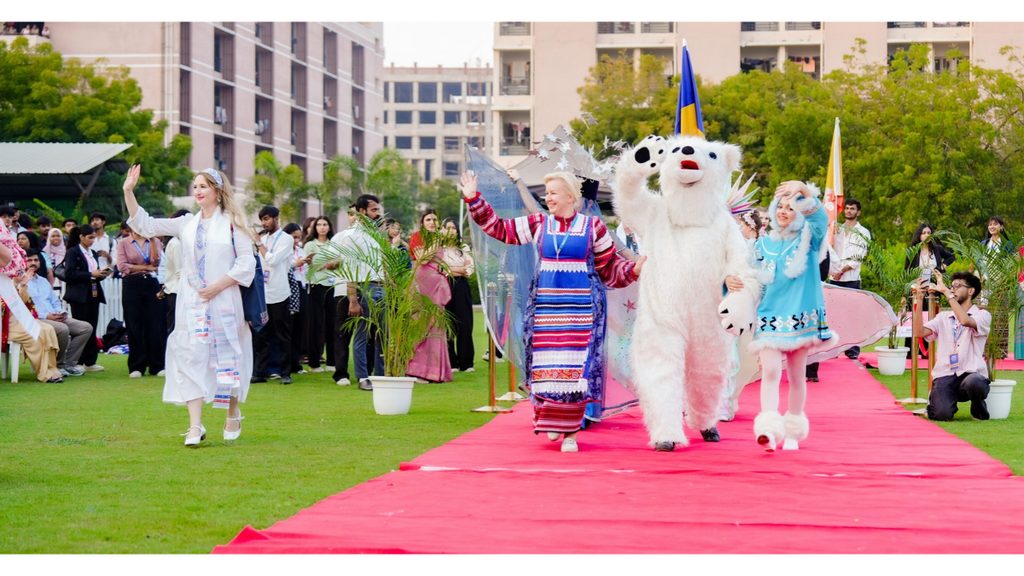 parul-university-celebrates-global-heritage-and-cultural-exchange-at-4th-international-folklore-festival Parul University Celebrates Global Heritage and Cultural Exchange at 4th International Folklore Festival