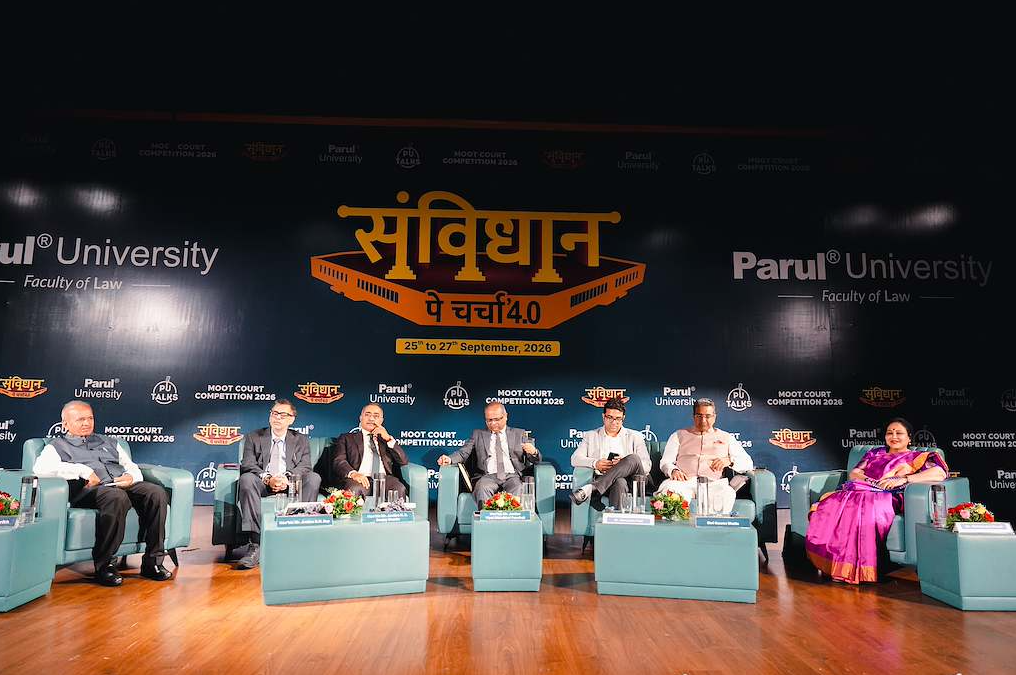 Judicial Voices, Constitutional Questions and Student Perspectives Shape Samvidhaan Pe Charcha 4.0 at Parul University